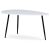 Tárolóasztal 100×60 cm, MDF, Fehér. AF-3012 WT