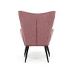 Relaxációs fotel, rózsaszín, bársony kárpit, AK-303 PINK2