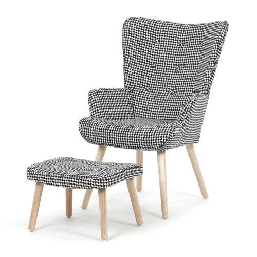 Többszínű relaxfotel, szövet kárpitozással – AK-305B