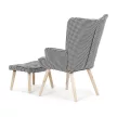 Többszínű relaxfotel, szövet kárpitozással – AK-305B