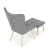 Többszínű relaxfotel, szövet kárpitozással – AK-305B