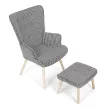 Többszínű relaxfotel, szövet kárpitozással – AK-305B