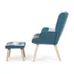 Többszínű relaxfotel, szövet kárpitozással – AK-305B