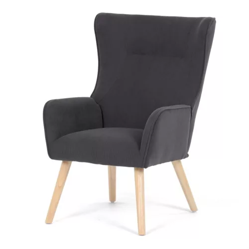 Szürke Kordbársony U-Fotel. AK-314 GREY2