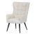 Armchair AK-321 beige fabric