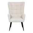 Armchair AK-321 beige fabric