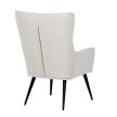 Armchair AK-321 beige fabric