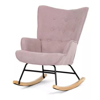 Hinta fotel rózsaszín szövet kárpittal AK-371 PINK2