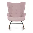 Hinta fotel rózsaszín szövet kárpittal AK-371 PINK2