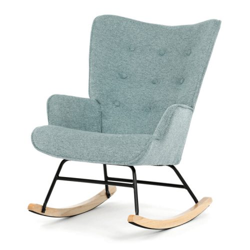 Hintaszék, kék, szövet, AK-373 BLUE2