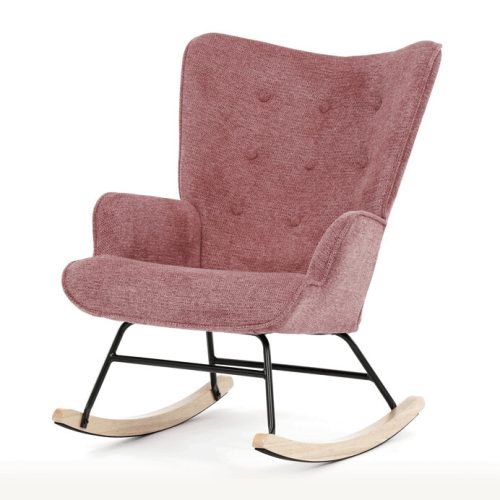 Hintaszék, rózsaszín, szövet, AK-373 PINK2