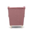 Füles fotel rózsaszín szövettel. AK-388 PINK2