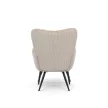 Bézs Kordbársony Relax Fotel Lábtartóval. AK-L7285 CRM6