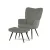Zöld Corduroy Relax Fotel. AK-L7285 GRN6