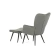 Zöld Corduroy Relax Fotel. AK-L7285 GRN6