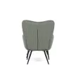 Zöld Corduroy Relax Fotel. AK-L7285 GRN6