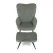 Zöld Corduroy Relax Fotel. AK-L7285 GRN6