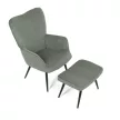 Zöld Corduroy Relax Fotel. AK-L7285 GRN6