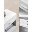 Tárolóasztal 39×28 cm, MDF, Fehér. ANT-E1081 WT