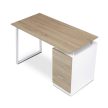 Irodai Íróasztal 120×60 cm, Sonoma Tölgy Melamin. APC-3218 SON