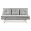 Háromszemélyes Kanapé, Szürke Szövet. ASB-4720 SIL2
