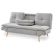 Háromszemélyes Kanapé, Szürke Szövet. ASB-4720 SIL2