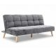 Háromszemélyes kihúzható kanapé, szürke, kordbársony szövet, ASB-C3030 GREY6