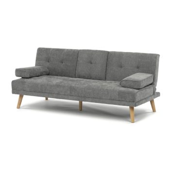   Háromszemélyes kihúzható kanapé, szürke, szövet, ASB-C3034 GREY2