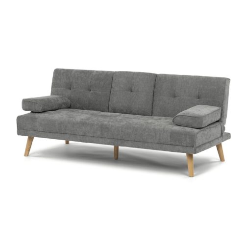 Háromszemélyes kihúzható kanapé, szürke, szövet, ASB-C3034 GREY2