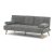 Háromszemélyes kihúzható kanapé, szürke, szövet, ASB-C3034 GREY2