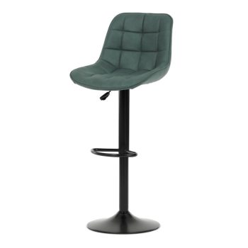 Bar stool AUB-V3066 green fabric