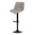 Bar stool AUB-V3066 beige fabric