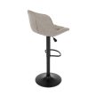 Bar stool AUB-V3066 beige fabric