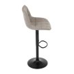Bar stool AUB-V3066 beige fabric