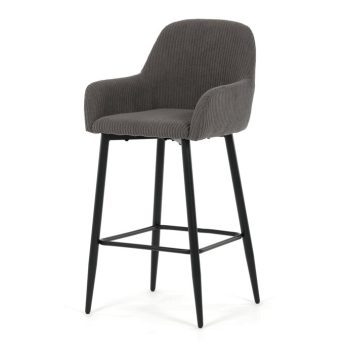 Bárszék szürke szövet AUB-V4009 GREY6