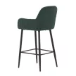 Bárszék zöld szövet AUB-V4009 GRN6