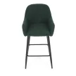 Bárszék zöld szövet AUB-V4009 GRN6