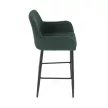 Bárszék zöld szövet AUB-V4009 GRN6