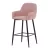 Bárszék rózsaszín szövet AUB-V4009 PINK6