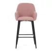 Bárszék rózsaszín szövet AUB-V4009 PINK6