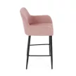 Bárszék rózsaszín szövet AUB-V4009 PINK6