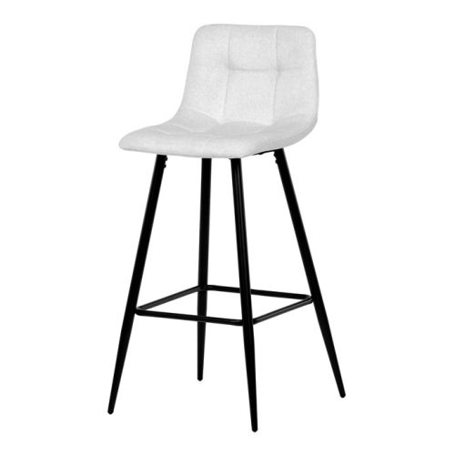 Fehér Szövet Bárszék. AUB-X7015 WT2