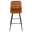 Bar Stool Yellow Fabric AUB-X7015 YEL2