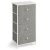 Grey Sideboard 45x30x92 cm AUK-E1031