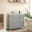 Grey Metal Sideboard 80x30x71 cm AUK-E1032