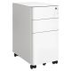 Irodai konténer 30x46x59 cm, fém, fehér, AUK-E1130 WT