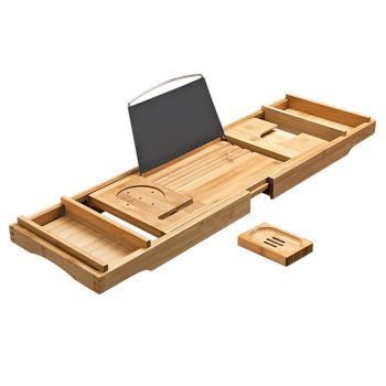 Lerakóasztal 109x23x5 cm, bambusz, AUP-E1088 NAT