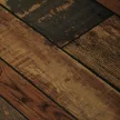 2 személyes old wood MDF étkezőgarnitúra 70x70x76 cm – AUT-O2122 OLW2