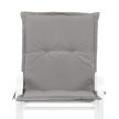 Párnázott ülőpárna, szövet, szürke, AZP-S1028 GREY