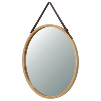 Falitükör, bambusz, natúr, AZR-B053